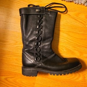Harley Davisdon Black Womens Riding Boots size 8